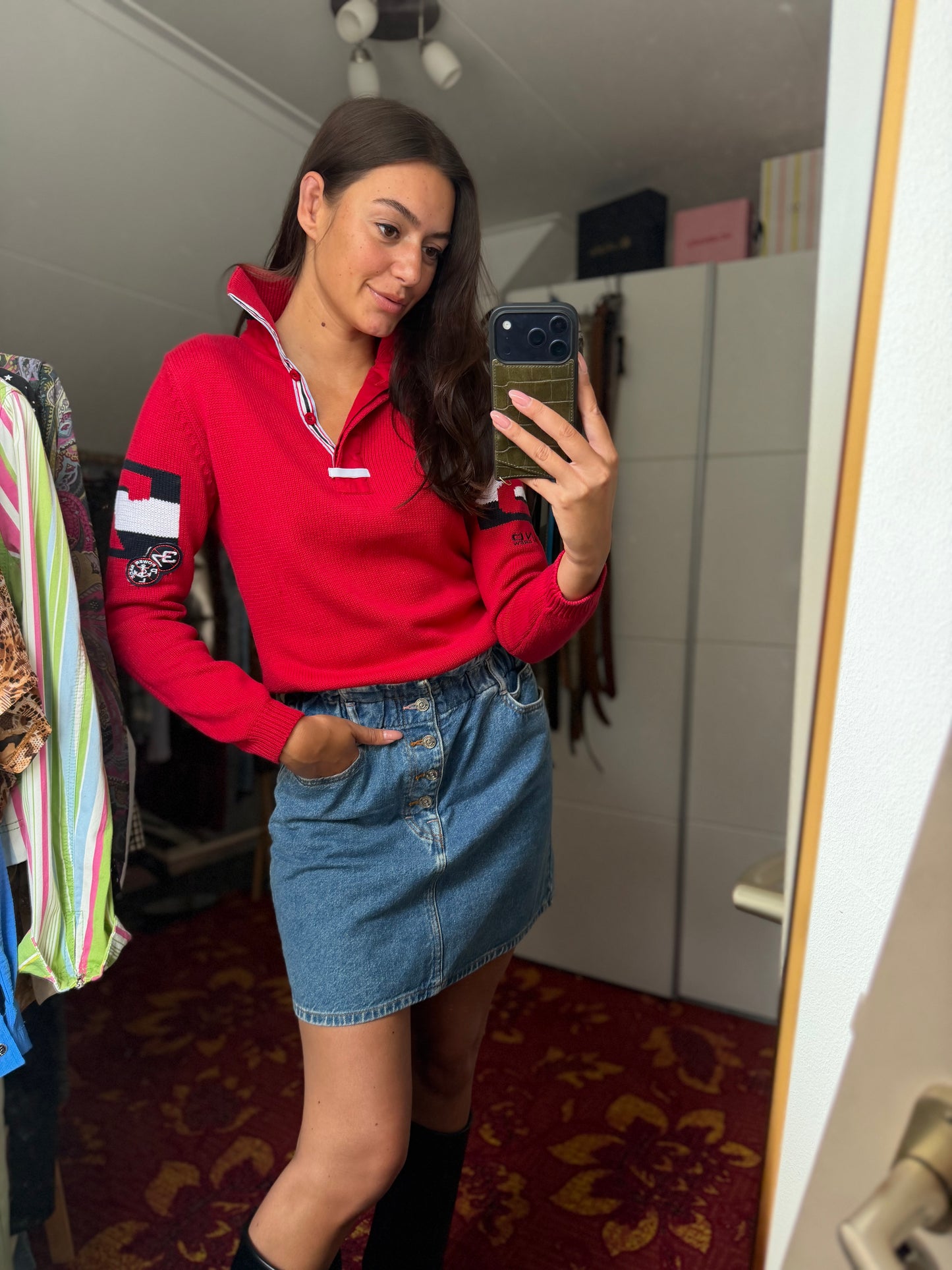 411-160 Polo land trui maat S