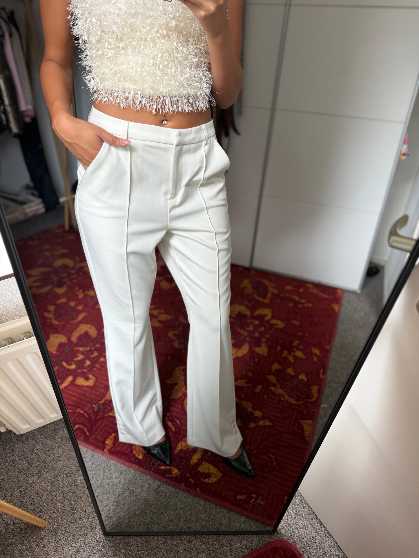 431-70 Nikki X Franka Vedder pantalon maat 38 nieuw