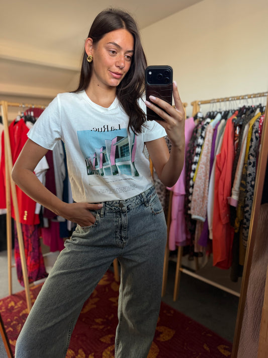 407-68 Mango tshirt nieuw maat S