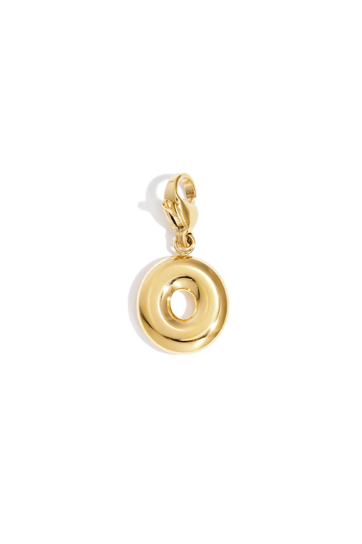 DIY initial letter jewelry charm