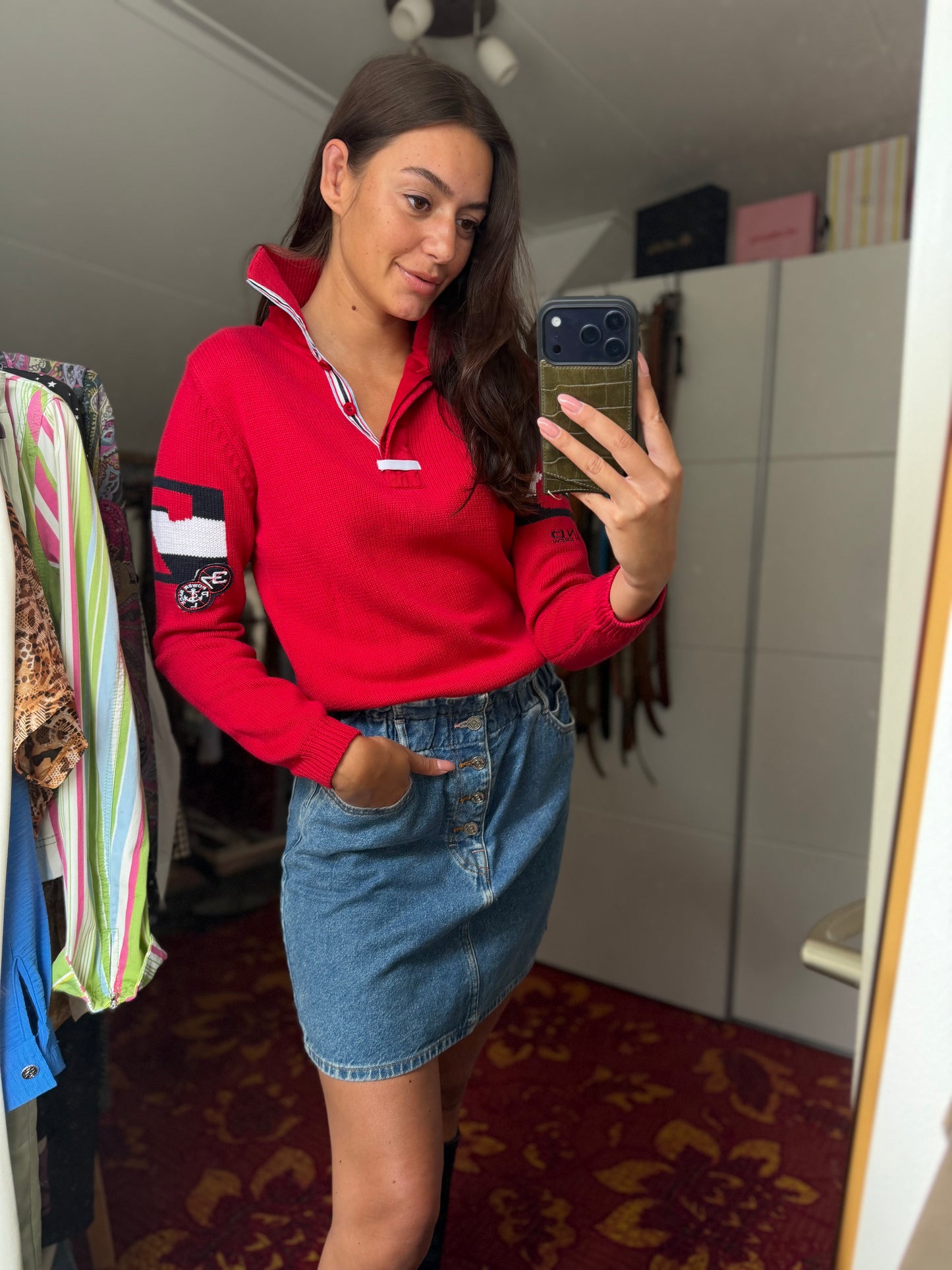 411-160 Polo land trui maat S