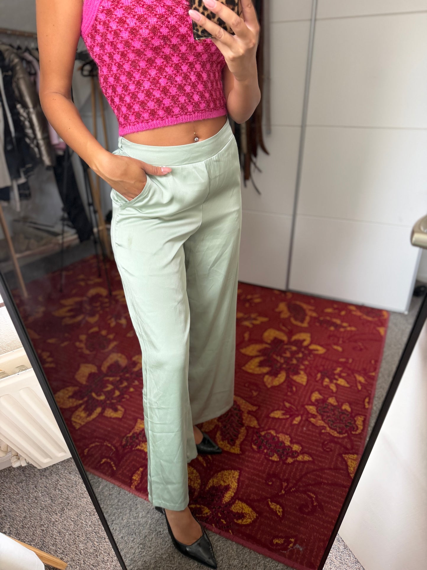 407-44 Maraiselle pantalon maat L