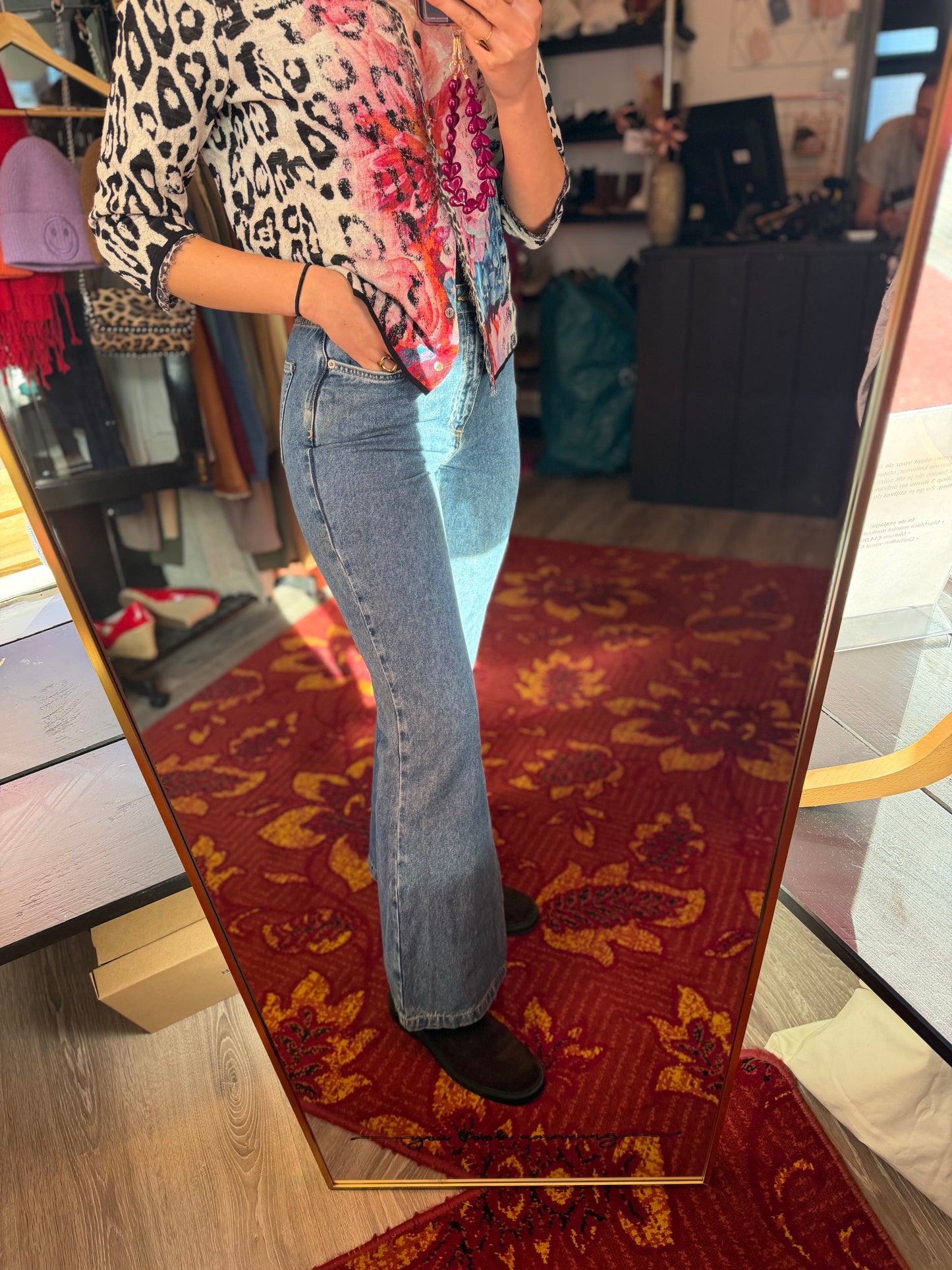 218-24 Na-kd jeans maat 36