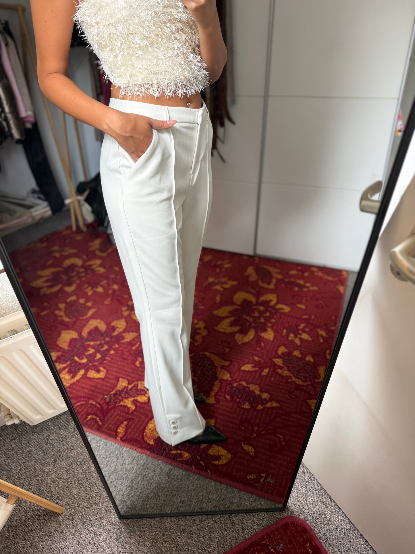 431-70 Nikki X Franka Vedder pantalon maat 38 nieuw