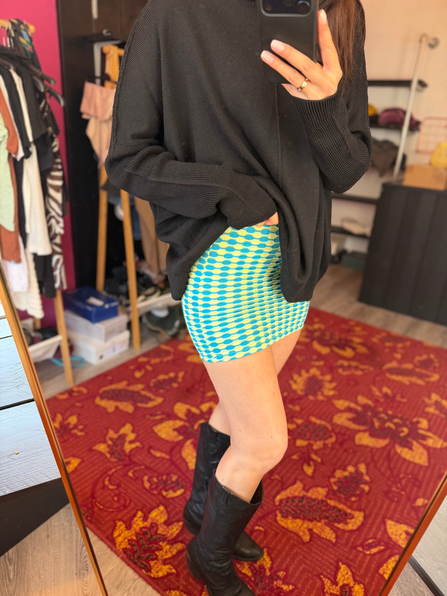 407-69 Mango rok maat S