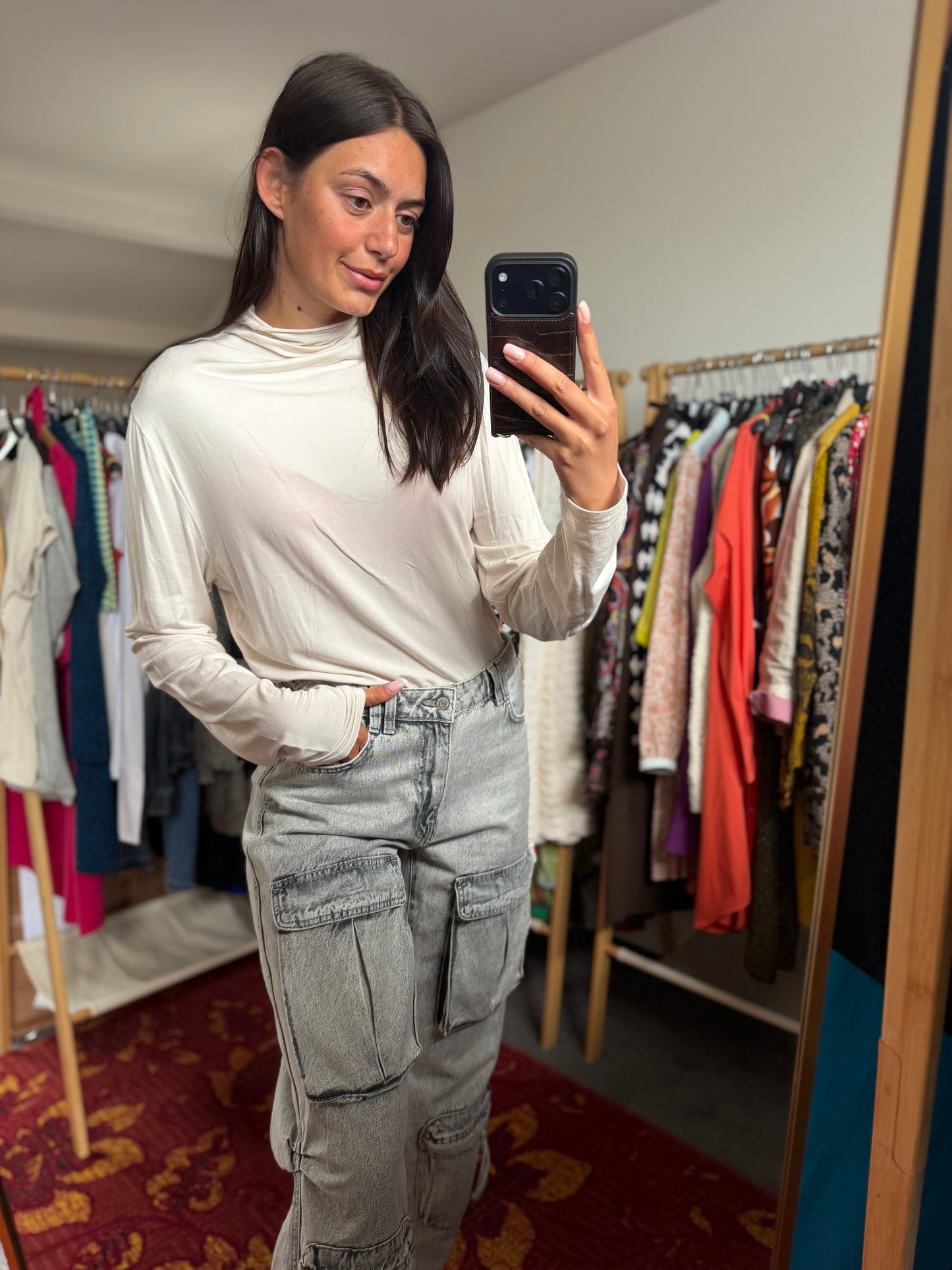 449-21 C&A cargo jeans maat 38