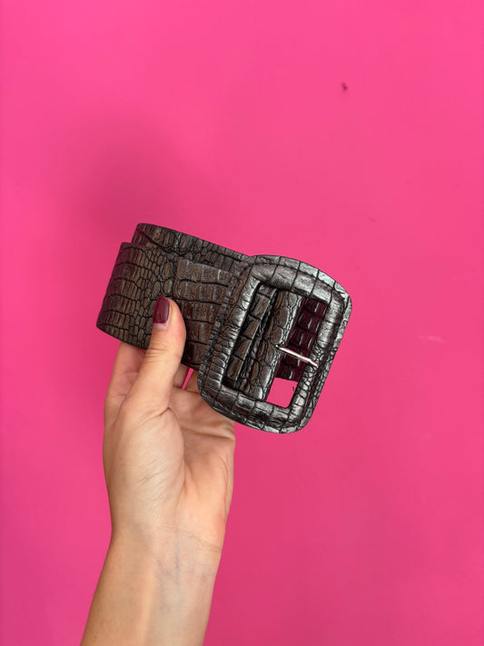176- Riem croco breed maat 95