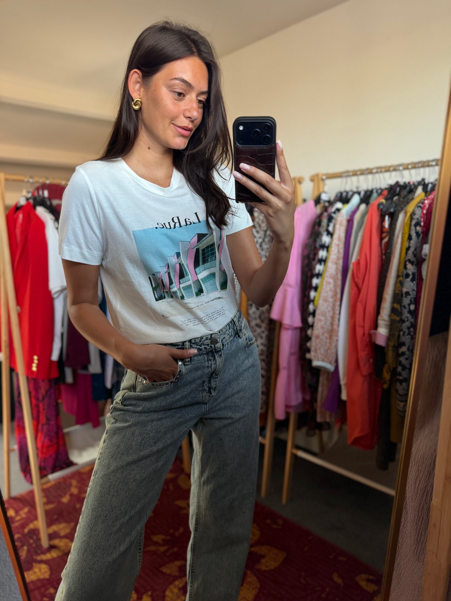 407-68 Mango tshirt nieuw maat S