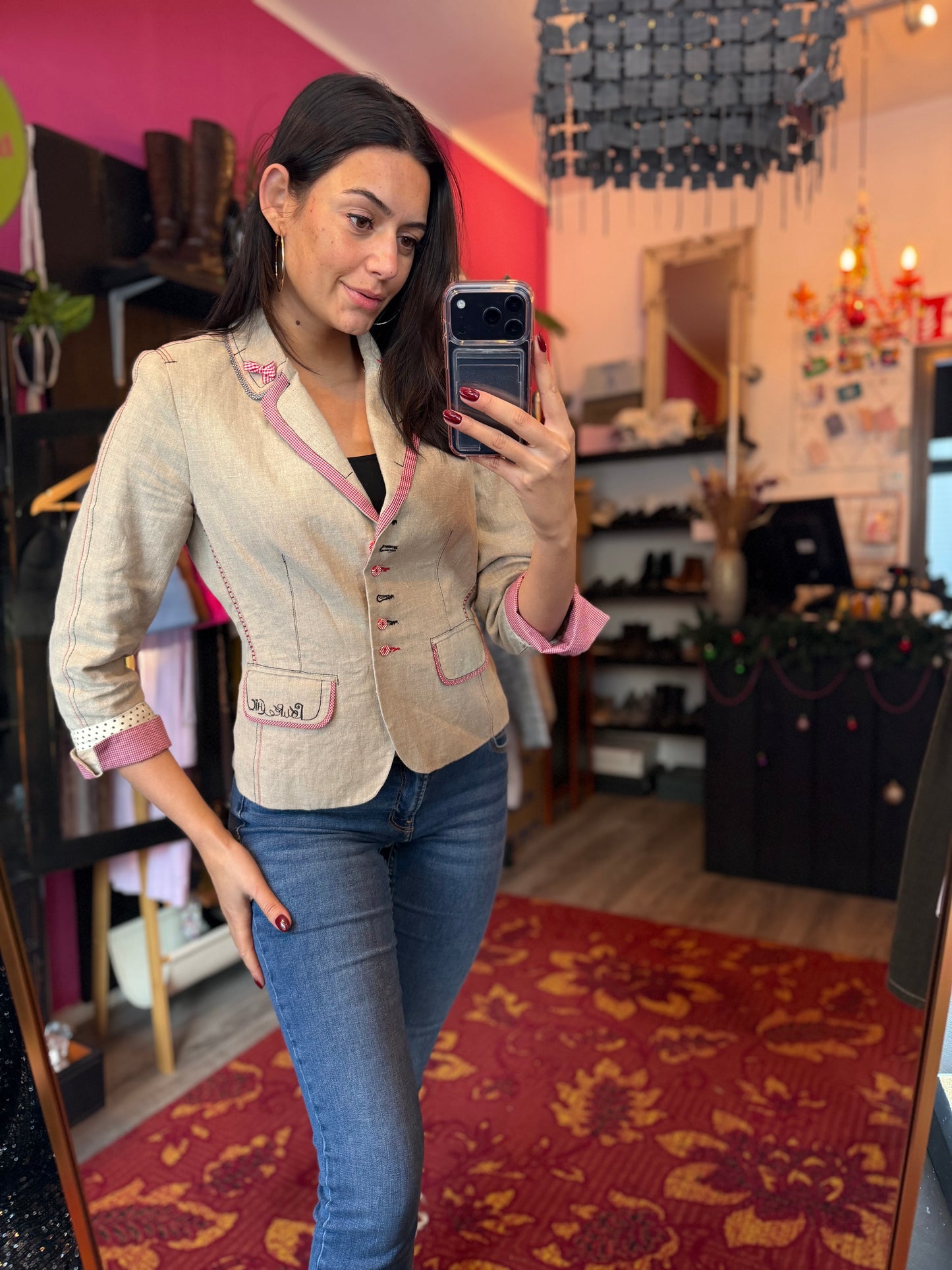 478-60 Poupée chic blazer maat 38