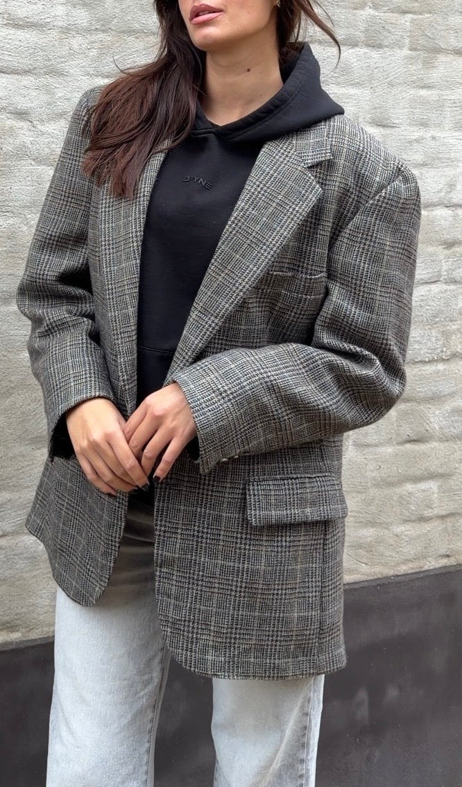 patrick james | 100% pure wool blazer | size L