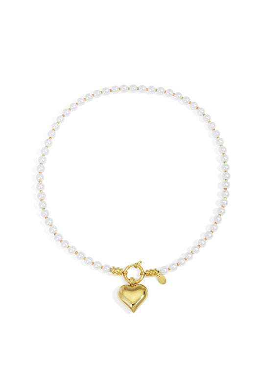 Beaded Necklaces Heart Beads Casual Daily Simple Series Women's jewelry