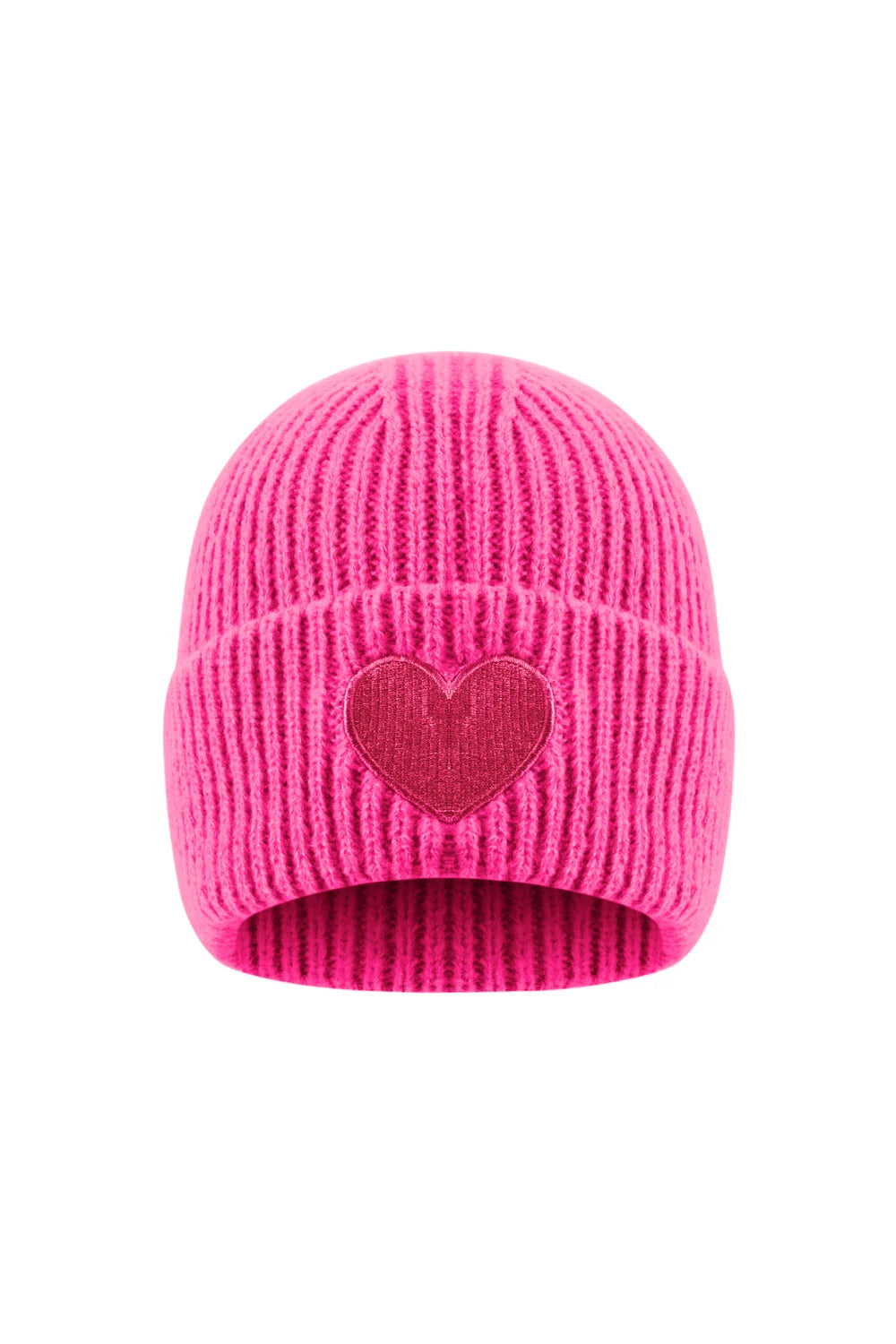 hartjes muts roze